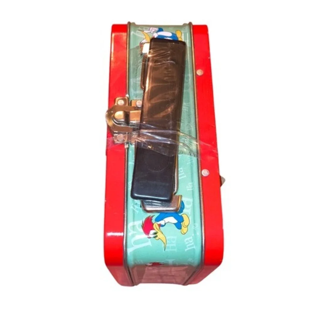 1997 Woody Woodpecker Mini Lunchbox Tin Box Mad Scientist - Sealed